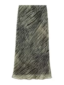 Юбка MANGO SCOT, хаки