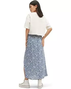 Юбка Mango Skirt Blume, цвет Azul