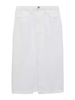 Юбка MANGO SOLEIL, белый