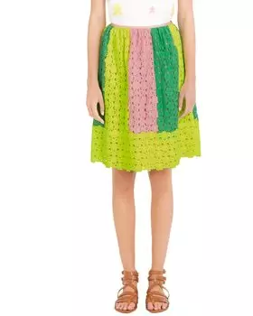 Юбка МАНУШ MANOUSH, зеленый