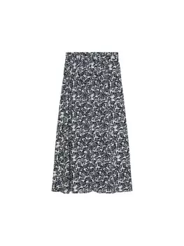 Юбка Marc O'Polo DENIM Ausgestellter A Shape, черный