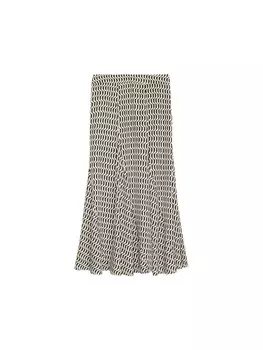 Юбка Marc O'Polo Maxi Print relaxed, разноцветный