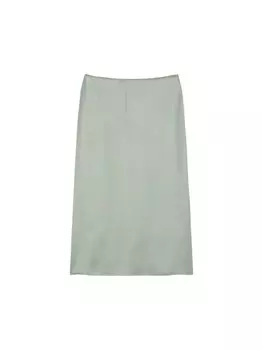 Юбка Marc O'Polo Satin flared, цвет faded mint