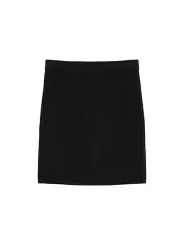 Юбка Marc O'Polo Strick Mini slim, черный