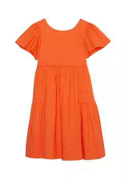 Юбка Marc O'Polo TEENS GIRLS Kleid, цвет FRUITY ORANGE