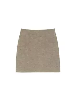 Юбка Marc O'Polo Woll Mini shaped, цвет shaded brown melange