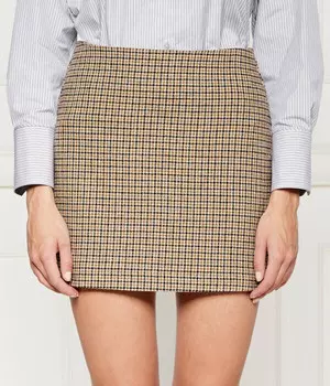 Юбка Marella Sport из шерсти, бежевый