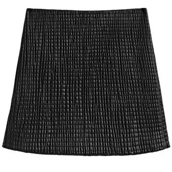 Юбка Massimo Dutti Mini, черный