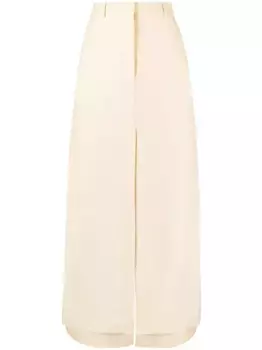 Юбка макси А-силуэта Lanvin, нейтральный