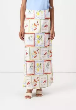 Юбка макси Abercrombie & Fitch, мультиколор