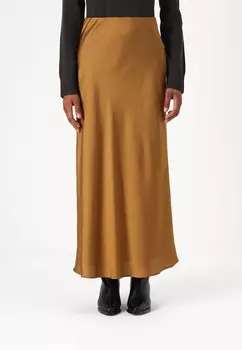 Юбка макси ACACIABBJOANELLE SKIRT Bruuns Bazaar, цвет Cognac