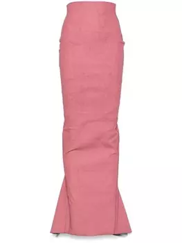 Юбка макси Al Pillar Rick Owens, розовый