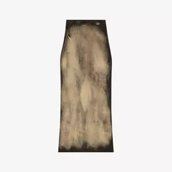 Юбка макси эластичной вязки с высокой посадкой m-delma Diesel, цвет 900a