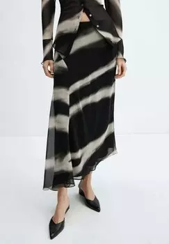 Юбка макси ALLEGRA Mango, цвет ern