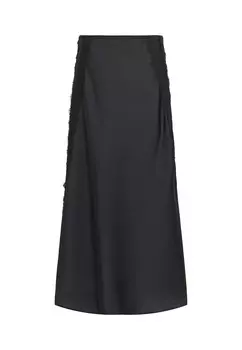 Юбка макси AllSaints, черный