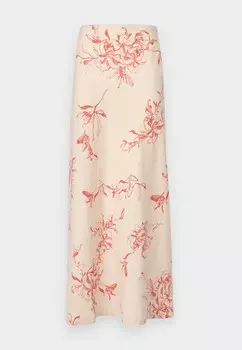 Юбка макси ANTIBES MAXI SKIRT Faithfull the brand, абрикос