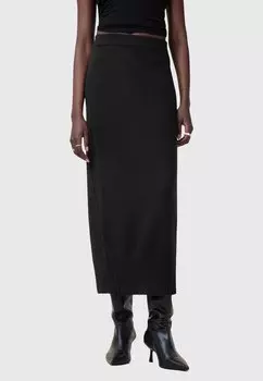 Юбка макси ANTONIA AllSaints, черный
