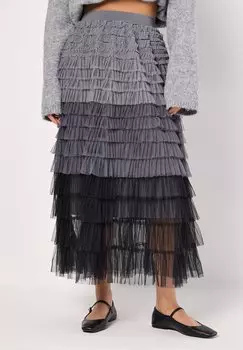 Юбка макси Apricot, серый