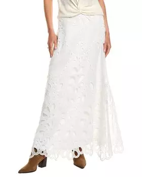 Юбка макси ba&sh, белый