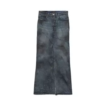 Юбка макси Balenciaga, Dirty Pale Blue