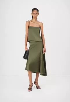 Юбка макси BARRAH 2nd Day, оливковый