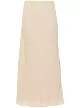 Юбка макси Biancos из сирсакера BY MALENE BIRGER, нейтральный