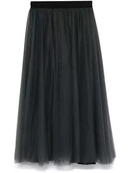 Юбка макси Blanca Vita Gerby, серый