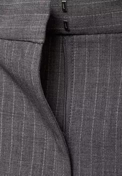 Юбка макси BOWERY Mango, серый