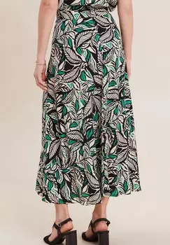 Юбка макси BREAL BREAL LANGER, AUSGESTELLTER Breal, зеленый