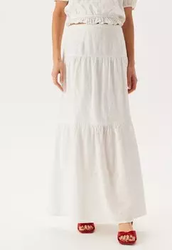 Юбка макси Bubbleroom, белый