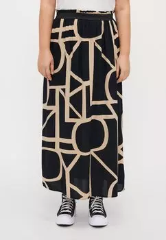 Юбка макси CARVENEDIG LIFE LONG SKIRT ONLY Carmakoma, черный