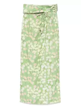 Юбка макси Cheryll Bernadette, зеленый