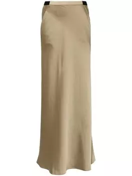 Юбка макси Christopher Esber, зеленый