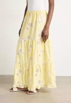 Юбка макси Cras, желтый
