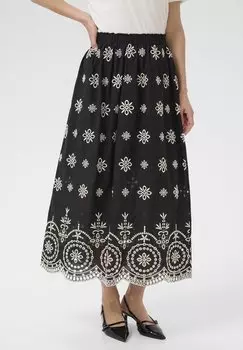 Юбка макси Cream, черный