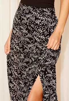 Юбка макси CRINKLE SPLIT REGULAR FIT Friends Like These, черный