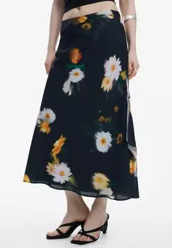 Юбка макси Desigual, черный