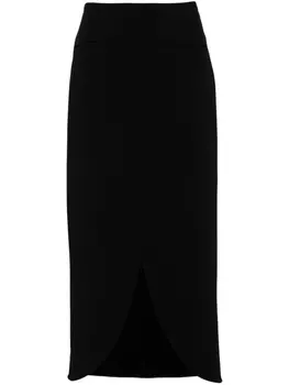 Юбка макси Ellipse Courrges, черный
