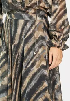 Юбка макси ESTAMPADA Alma en Pena, серый