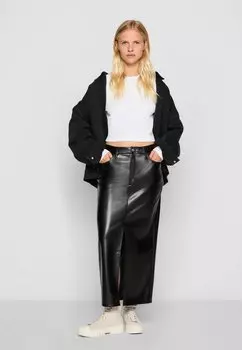 Юбка макси EXCLUSIVE SKIRT Calvin Klein Jeans, черный