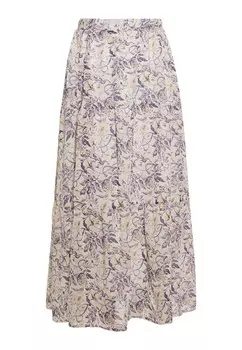 Юбка макси faina Skirt, белый