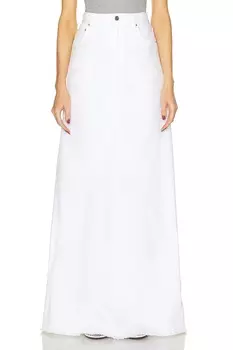 Юбка макси Fiona Goodet GRLFRND, цвет White Rip