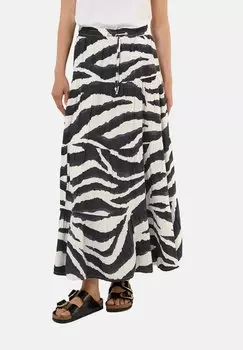 Юбка макси GEMUSTERTER Cecil, серый