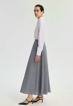 Юбка макси GINGHAM Touch Priv, темно-синий