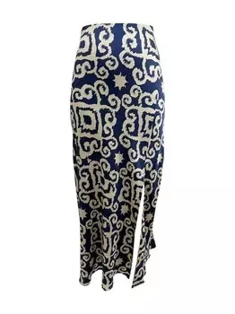 Юбка макси Gini London, синий