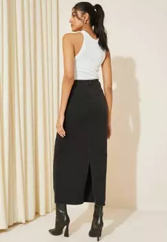 Юбка макси GODET Friends Like These, черный