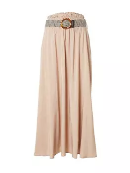 Юбка макси Hailys Skirt Si44na, бежевый