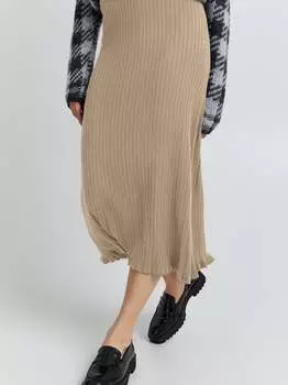 Юбка макси ихрувера Ichi, бежевый