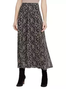 Юбка макси Inspirations Inspirationen, цвет Ros-Gemustert