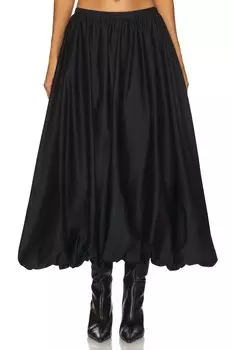 Юбка-Макси из хлопка balu Siedres, черный